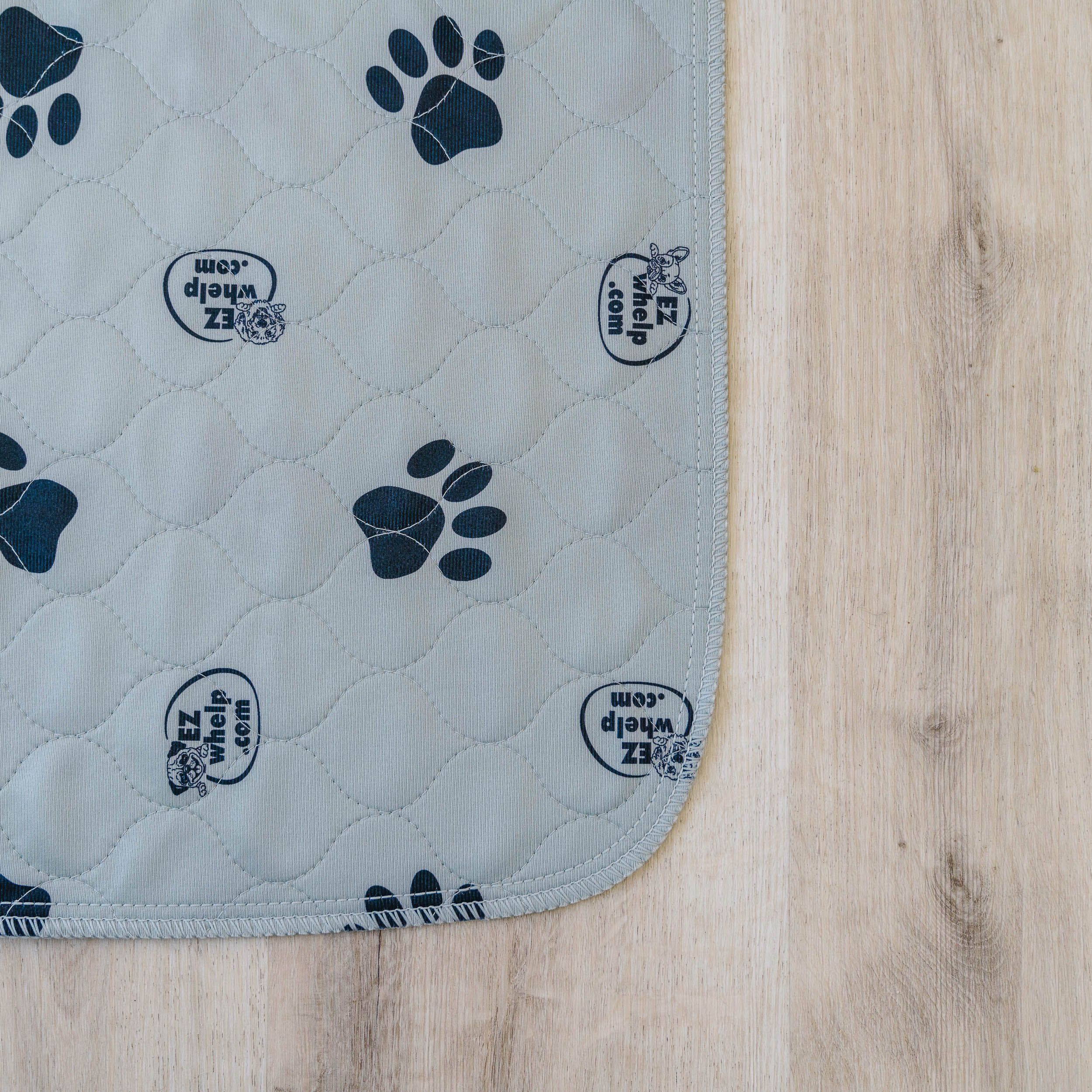 Gray Paw Print Pad/Mat