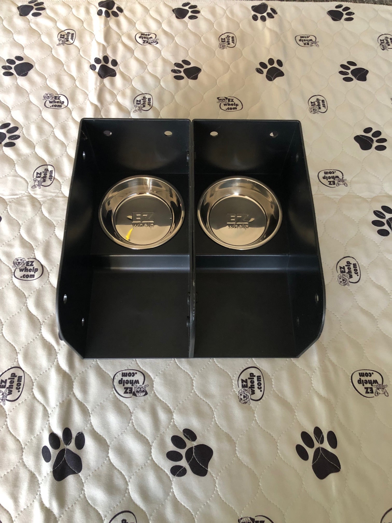 EZwhelp Puppy Feeding Station modular 2 pack